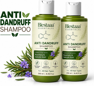 blestaaa essentialss ANTI DANDURUFF SHAMPOO | Strengthens & Improves Hair Ensure Shine..(500 ml)