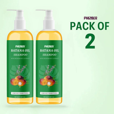 PHIZLLER Batana Oil Shampoo Rosemary Extract Hair Growth & Scalp Nourish(200 ml)