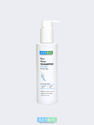 KEYNIS Gentle Rice Water Shampoo for Dandruff Removal and Hair Growth(200 ml)