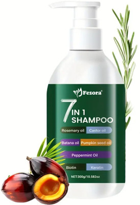 divolife NEW 7 IN 1 Hair dye shampoo for Women & Men All Hair Types| Natural & Long(300 ml)