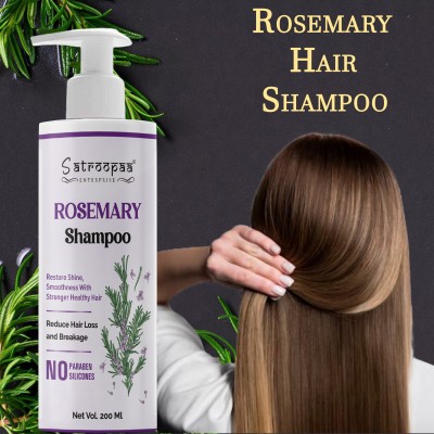 satroopaa Rosemary Shampoo Rosemary & Biotin Anti-Hairfall Shampoo for Hairfall & Breakage(200 ml)