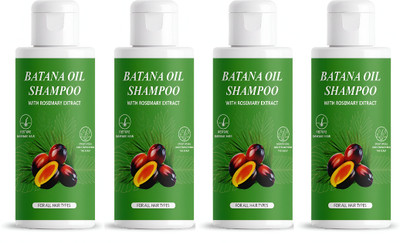 LootZoo Batana Oil Shampoo with Rosemary | For Smooth & Healthy Hair(400 ml)