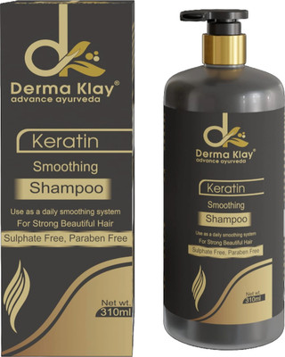 DERMA KLAY Advance Ayurveda Keratin Smoothing Shampoo 310ml(310 ml)