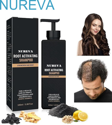 nureva Root Activator Shampoo for Stronger, Thicker Strands(100 ml)