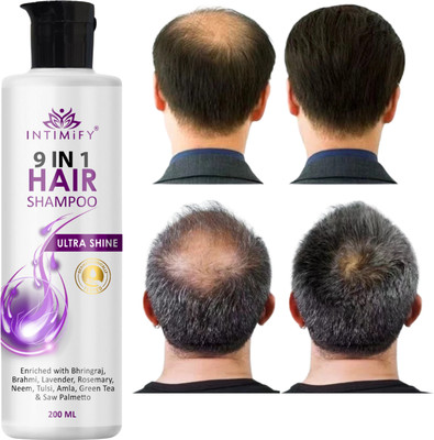 INTIMIFY 9 in 1 Hair Shampoo For Dandruff & Hair Fall, Ideal For Dry & Frizzy Hair(200 ml)