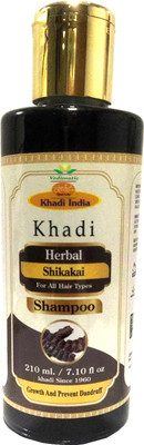 vedimatic KHADI SHIKAKAI HAIR CLEANSER/SHAMPOO-210ML (PACK OF1)(210 ml)