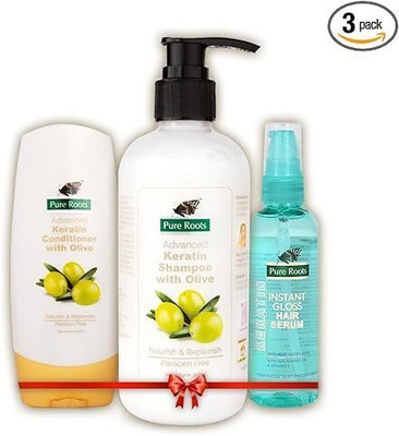 TREZA CARE Keratin Hair Shampoo & Conditioner with serum Combo For Daily Use All Hair Type(500 ml)