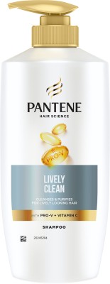 PANTENE Hair Science Lively Clean Shampoo with Vitamin C(650 ml)