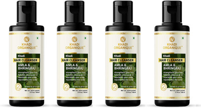 khadi ORGANIQUE Amla & Bhringraj Shampoo for Complete Dandruffcare(840 ml)
