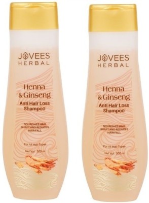 JOVEES ANTI HAIR LOSS SHAMPOO(300ml) pack of 2(600 ml)