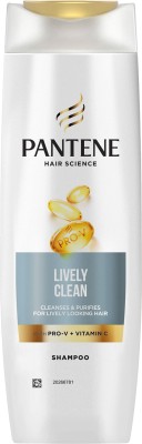 PANTENE Hair Science Lively Clean Shampoo with Vitamin C(400 ml)