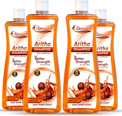 Glamora Ritha(Soap nut) Shampoo For Strong And Shiney Hair(3.2 L)