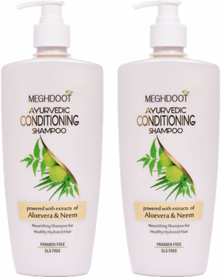 MEGHDOOT Ayurvedic Conditioning Shampoo(800 ml)