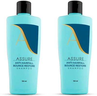 Rastic Assure Assure Anti-Hairfall Bounce Restore Shampoo Pack of 2(300 ml)