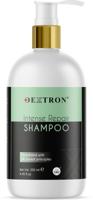 DEXTRON Intense Repair Shampoo with Aloe Vera, Provitamin B5, Keratin & Purified Aqua(250 ml)