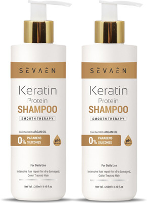 SEVAEN Keratin Smooth Shampoo 2 PACK(500)