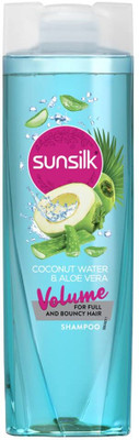 SUNSILK Coconut Water & Aloe Vera Volume Hair Shampoo 195mls(194 ml)