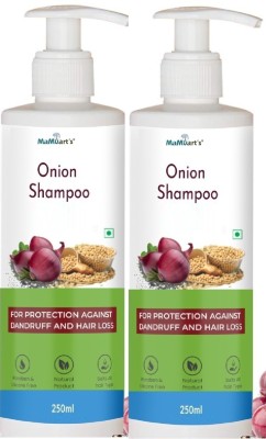 mamuart's Shampoo Hair Growth & Hair Fall Control, with Onion Oil & Black seeds (500 ml)(450 ml)