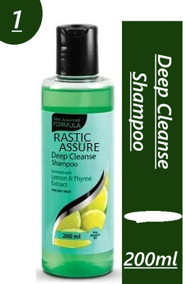 ASSURE Deep Cleanse Shampoo Enriched Lemon & Thyme Extracts(200ml)(200 ml)