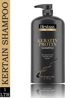 blestaaa essentialss ARGAN Keratin Smooth Shin And Shampoo For Men And Women.(1 L)