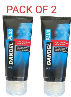 DANDEL PLUS ANTI DANDRUFF SHAMPOO (2 PC OF 100GM) SOLDERMA(200 ml)