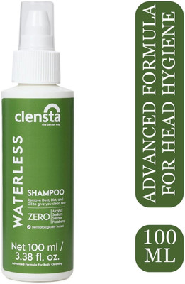Clensta Waterless Shampoo|Use While Hiking, in Higher Altitudes, Bedridden Patients(100 ml)