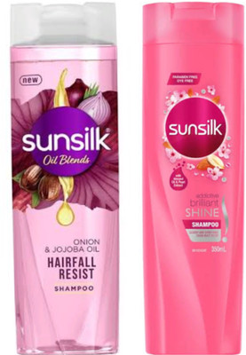 SUNSILK Lusciously Thick & Long Shampoo 170ml + onion shampoo 170mls(340 ml)
