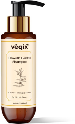 veqix Dhavath Hair Fall Control & Hair Growth Shampoo for Normal to Oily Hair 100ml(100 ml)