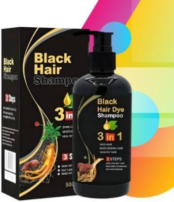 SkinOza Black Hair Dye Shampoo hair dye shampoo colour blacks(300 ml)