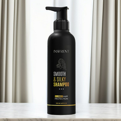 insfrent Smooth And Silky Shampoo, Hair Softening Formula With Conditioner (2 In 1)(500 ml)