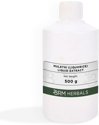 BRM Herbals MULETHI (LIQUORICE) LIQUID EXTRACT	 For Soap Making, Shampoo-500 GRAM(500 ml)