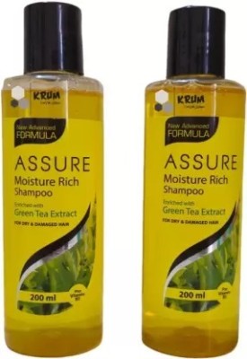 Rastic Assure Moisture Rich Shampoo With Green Tea Extract(400 ml)