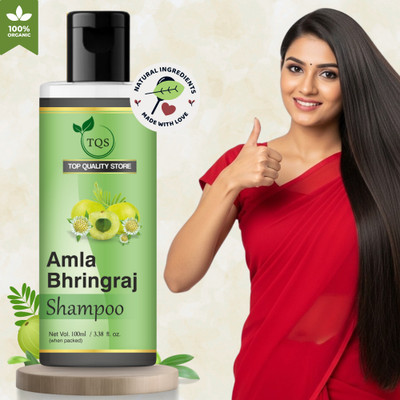 Top Quality Store Sulphate-Free Amla Bhringraj Nourishing Shampoo – Herbal Dandruff Control(100 ml)