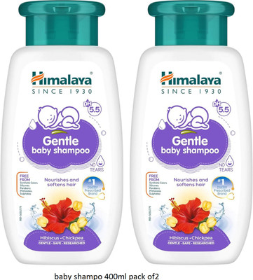 Himalaya Herbals BABY SHAMPO 400ml PACK OF 2{400ml each}(800 ml)