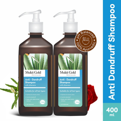 AXIOM Anti-Dandruff Shampoo with Aloe Vera | Helps in controlling(400 ml)