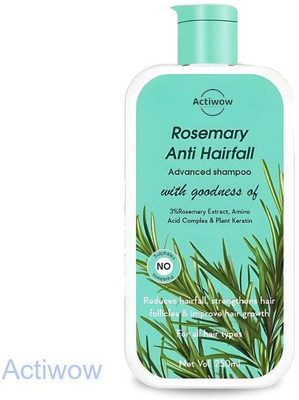ACTIWOW Rosemary Shampoo For Helping with Hair Thinning and Encouraging Growth(300 ml)