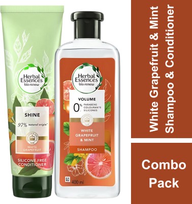 Herbal Essences White Grapefruit & Mint Shampoo & Conditioner (Combo Pack)(800 ml)