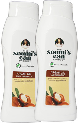 The Soumi's Can Product Argan Oil Hair Shampoo (Pack of 2)(400 ml)