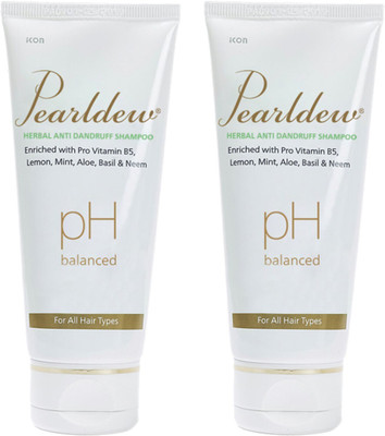 Pearldew Herbal Anti-Dandruff Shampoo 100 ml | With Amla & Tea Tree Oil(200 ml)