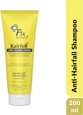 Fixderma Kairfoll Femme Specifique Shampoo for Post-Partum & Menopause, Shampoo for Women(200 ml)