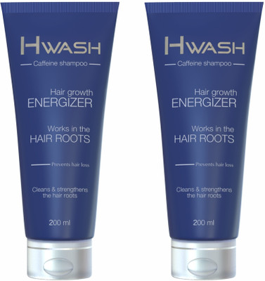 HWASH Shampoo with Vit B3 & Pro-Vit B5 for Thicker, Stronger & Healthier Hair(200 ml)