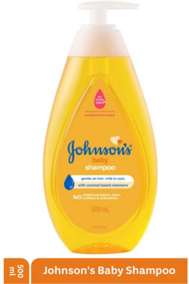 JOHNSON'S Baby Shampoo For Newly Born Babies(500 ml)