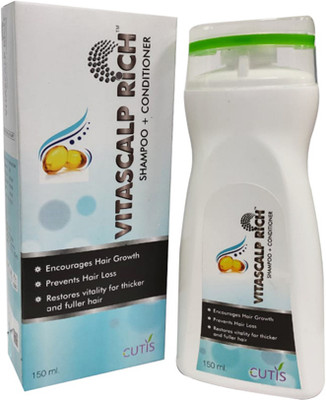 CUTIS VITASCALP RICH SHAMPOO + CONDITIONAR - 150ml (PACK OF 2)(300 ml)