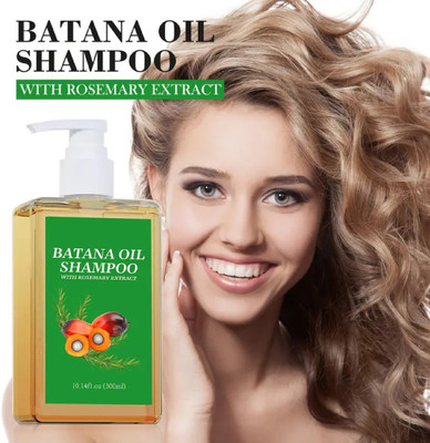 blestaaa essentialss Batana Oil Hair Growth Shampoo with Rosemary Extract Mens & Womens(300 ml)