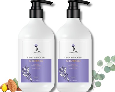 La'bangerry Natural Damage Repair Keratin Shampoo |250 ml (Pack Of 2)(500 ml)