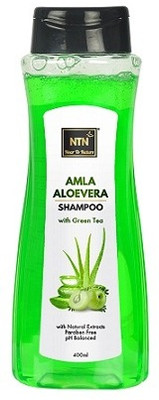 NTN Amla Aloevera Shampoo With Green Tea | Paraben free/ Ph Balanced 400 ml(400 ml)