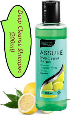 ASSURE Deep Cleanse Shampoo Enriched Lemon & Thyme Extracts 1(200 ml)