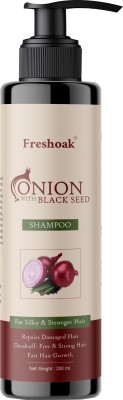 freshoak RED ONION SHAMPOO | HAIR CLEANSER FOR STRONG & SOFT HAIR(200 ml)