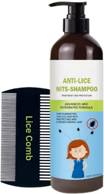Turnwell Natural Anti Lice & Nits Shampoo | Relieves Itching From Lice Bite 150Ml(150 ml)