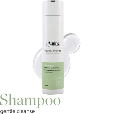 Aurine Professionals Pure Elements Shampoo Anti Hair Fall, Sulphate free(300 ml)